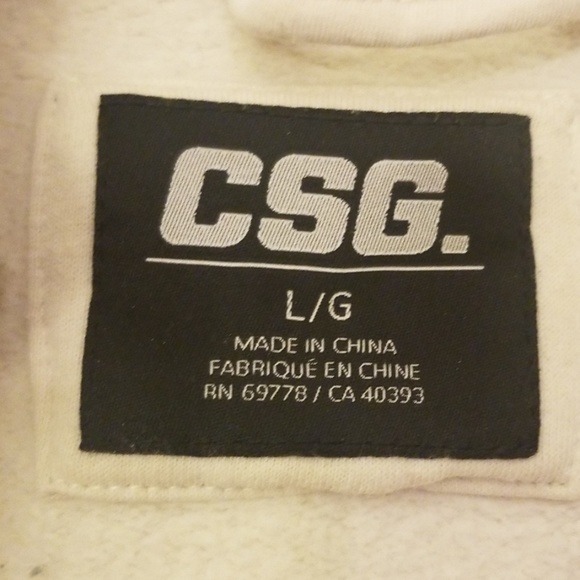 Men's CSG Champs Tracksuit Off-White - Picture 2 of 5